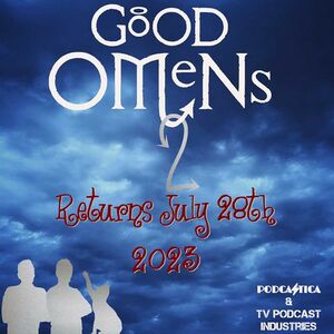 Good Omens Podcast logo for season 2